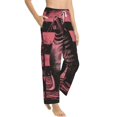 thumbnail image 2 of Balery Graphic Seal On Stripes print Women's Pajama Pants,Ultra Lightweight Pjs,Lounge Pant-Small, 2 of 9