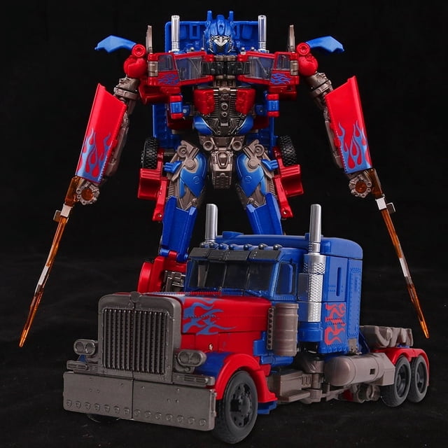 Transformation Toys for Boys Anime Robot Car Action Figure Plastic ABS Cool Movie Robot Car Aircraft Engineering Model Toy Gift