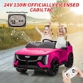 thumbnail image 2 of EastVita 2 Seater Ride on Car for Kids 24V Electric Car Toy Toddlers Battery Powered Ride on Truck with 2.4G Remote Control, Full-Wheel Suspension, Music, LED Lights, 2 of 7