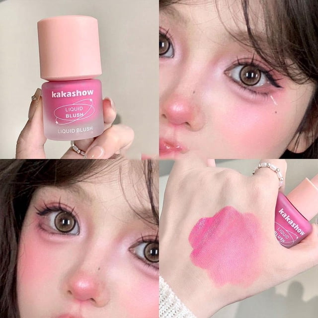 Liquid Blush 6 Colors Natural Matte & Dewy Finish Long Easy Lightweight Tint Waterproof Lasting