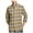 Yellow - straw, variant on Mens Flannel Plaid Button Up Shirt, Blue, Small