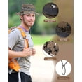thumbnail image 5 of Manunclaims Sun Hat for Men/Women, Summer UV Protection UPF 50+ Camo Boonie Hat for Fishing Hiking Garden Safari Beach, 5 of 8