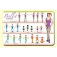 thumbnail image 2 of Painless Learning BAL-1 Set de Table de Ballet - Pack de 4, 2 of 2