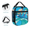 thumbnail image 5 of Phineas And Ferb Portable Lunch Bag, Insulated Lunch Box Reusable Lunch Totes Bag for Camping Hiking Travel Picnic, 5 of 8
