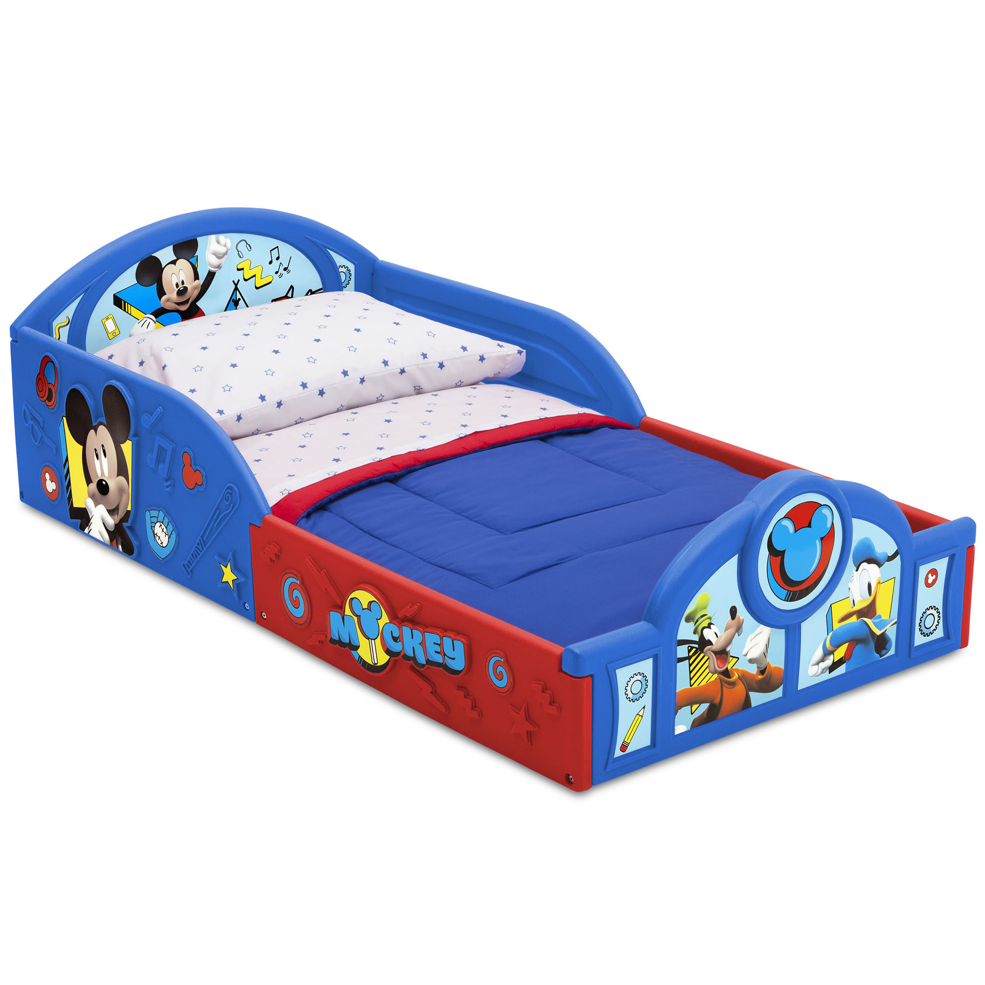 Disney Mickey Mouse 4-Piece Room-in-a-Box - Toddler Bedroom Set - image 7 of 20