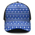 thumbnail image 2 of Christmas Baseball Cap – Stylish Spliced Design Adjustable Trucker Hat with Full Print Front & Brim, Breathable Cotton Blend Snapback for Sports, Travel & Daily Wear, 2 of 3