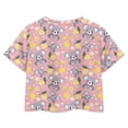 thumbnail image 2 of Uourmeti Koalas Short Sleeve Crop Top for Girls Casual Cute Short Athletic T-Shirts Lightweight Soft Crewneck Pullover 5-14Y, 2 of 5
