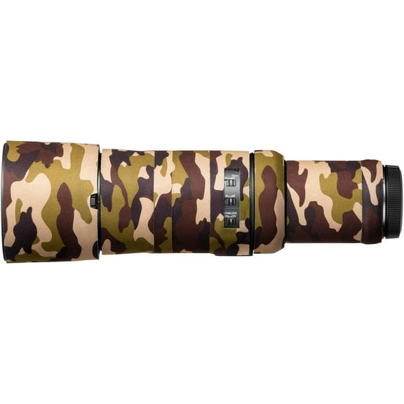 easyCover Lens Oak Neoprene Cover for Canon RF 600mm f/11 IS STM Lens, Brown Camouflage