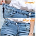 thumbnail image 3 of Botones de repuesto para pantalones, botones desmontables, botones de jeans, botón de jeans ajustable de 12 piezas, botón de pantalones de metal, para reparación de bricolaje de jeans, pantalones Ormromra  LKX-0724, 3 of 4