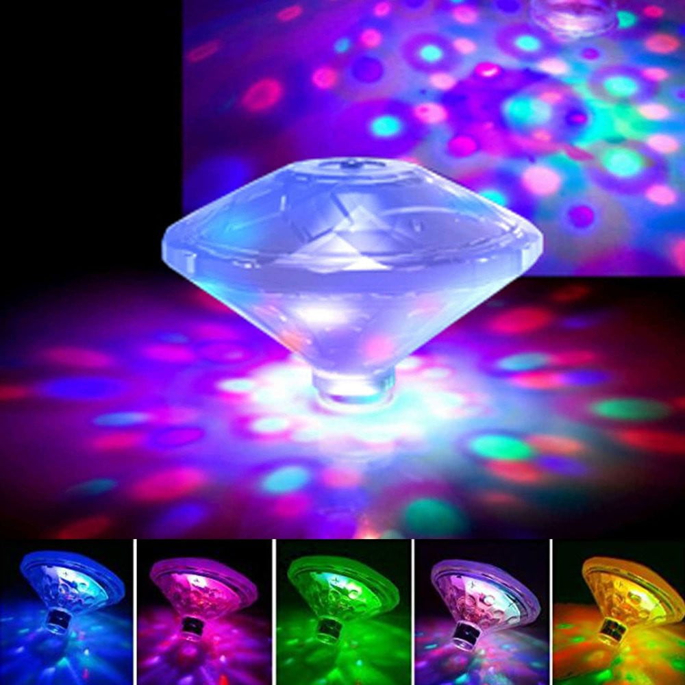 For RGB LED Light Glow Swimming Pool Tub Spa Landscape Underwater Floating 