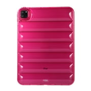 Dteck Rugged Case For iPad Pro 11 inch 4th 3rd 2nd Gen,Shockproof Silicone Armor Back Case Lightweight Shell Cover For iPad Pro 11" 2022/2021/2020/2018,Rose