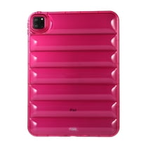 Dteck Rugged Case For iPad 11-inch (A16) 2025 /iPad 10th Generation 10.9 inch,Shockproof Silicone Armor Back Case Lightweight Shell Cover For iPad 10th/11th Gen,Rose
