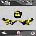 thumbnail image 4 of Kalair GFX Graphics Kit for Suzuki JR50 (2000-2006) Twitch Series, 4 of 5