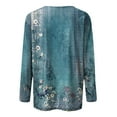 thumbnail image 4 of Women Halloween Costumes Pub Paisley Full Sleeve Top Ladies Oversize Spring Comfort, 4 of 5