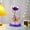 Purple, variant on Deeceymbur LED Night Light Preserved Rose in Glass Dome with Butterflies Starry Sky Base Romantic Glowing Decor Gift for Women Valentine Birthday