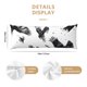 thumbnail image 3 of Fotbe Monochrome Flying Ravens Funda para Almohada Corporal con Diseño, Funda de Microfibra Ultrasuave de 20x54 Pulgadas, Ropa de Cama Elegante, 3 of 7