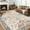 Multi Color, variant on Toyoso 6x9 Area Rug Living Room Rugs - Washable Boho Rug Vintage Oriental Distressed Farmhouse Large Thin Indoor Carpet for Living Room Bedroom Under Dining Table Home Office - Aqua Multi