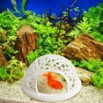 thumbnail image 6 of Safeglitz Floating Betta Hide & Shrimp Cave – All-in-One Aquarium Hammock, Feeder, and Safe Resting Spot for Stress-Free Fish Tanks, 1Pcs, 6 of 8