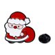 thumbnail image 3 of Broche de colección navideña transfronteriza, venta caliente, comercio exterior, campana, muñeco de nieve, accesorios de vestir, insignia de dibujos animados de Halloween, 3 of 5