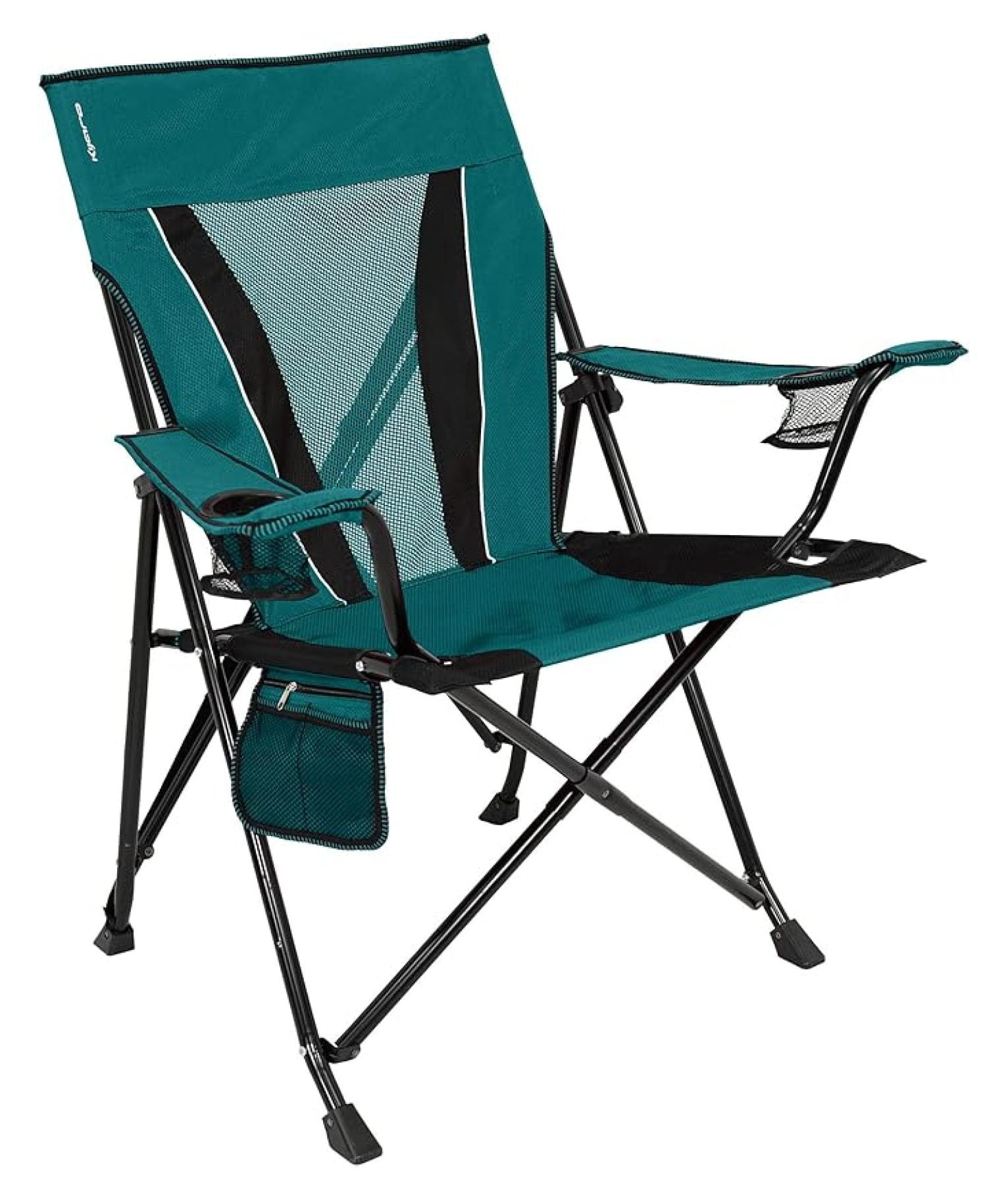 GCI Outdoor Pico Arm Chair Folding Director's Camp Seat, Indigo
