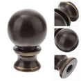 thumbnail image 3 of 2 Pcs Lamp Finials Table Lamp Caps Knobs Lamp Shade Ball Finial Lamp Topper Knob, 3 of 9