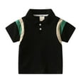 thumbnail image 3 of Polo Shirts for Boys Short Sleeve Boys Color Block Shirt School Uniform Shirts for Boys 5-6 Years, 3 of 3