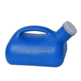 thumbnail image 2 of 2000ml Large Male Urinal Portable Mens Potty Pee Bottle Collector Travel Toilet (blue), 2 of 4