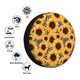 thumbnail image 4 of Balery Artistic Zebra Print Sunflower Cubiertas para Neumáticos - Protector Resistente para Neumáticos de Camioneta, SUV, Remolque, Camper y RV-17 inch, 4 of 6