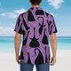 thumbnail image 4 of Fotbe Funny Goose Camisa Hawaiana para Hombre Unisex – Camisa Casual de Verano con Botones de Manga Corta de Algodón y Lino,Large, 4 of 7