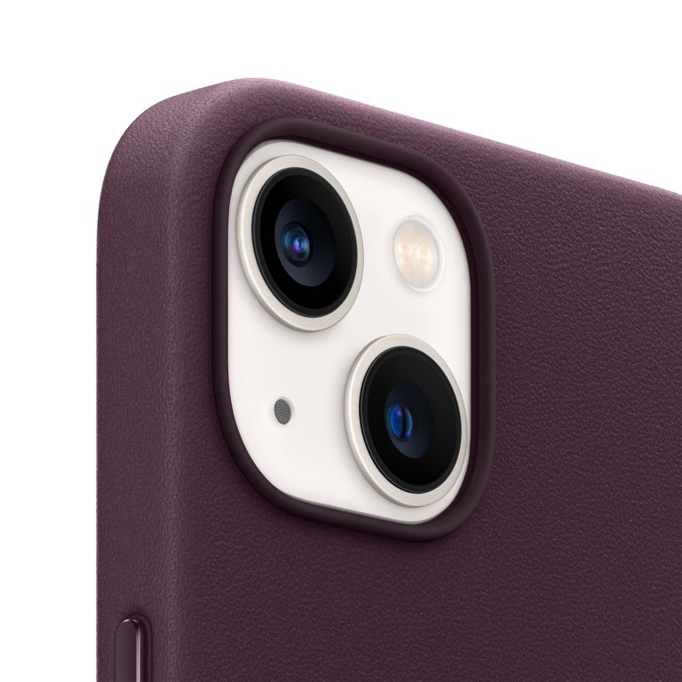 iPhoneケース Apple - iPhone 13 mini Leather Case Dark Cherry Apple Leather Case with MagSafe for iPhone 13 - Dark Cherry