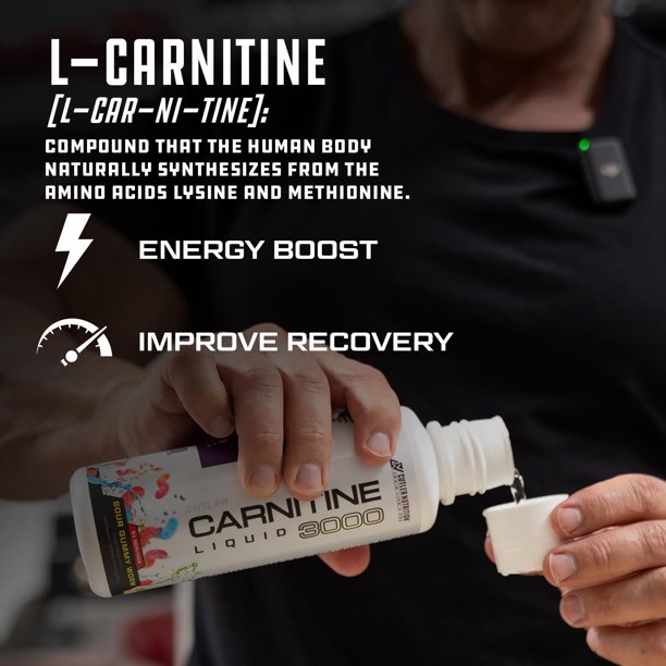 Suplemento Líquido L-Carnitina Triple-Power de Cutler Nutrition
