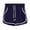 Navy, variant on Mlzmgr Plus Size Shorts for Women Athletic Workout Running Drawstring Shorts with Pockets Summer