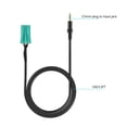 thumbnail image 4 of Speravity Cable de entrada de línea de Audio CD para coche con enchufe de 3,5mm para 307 308 407 408 507 Citroen C2 C5 Triumph Paneles de instrumentos para automóviles No.2 Speravity VI008690-02, 4 of 6