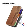 thumbnail image 4 of Dteck Wallet Case For Samsung Galaxy A56 5G, Shockproof Premium PU Leather Flip Folio Case RFID Blocking Card Slots Magnetic Closure and Stand Business Case, Brown, 4 of 5