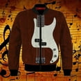 thumbnail image 2 of Sudadera con capucha con estampado 3D de guitarra para hombre, jersey de manga larga con estampado de instrumentos musicales, sudaderas de hip hop, chaqueta con capucha, camisetas para hombre 6XL, 2 of 4