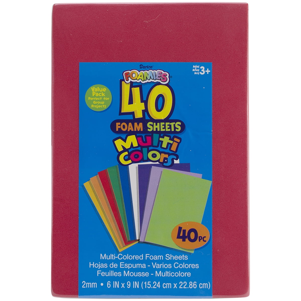 Foam Sheets 6"X9" 40/PkgAssorted Colors Walmart Canada