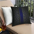 thumbnail image 2 of Ahgly Company Indoor Square Patterned Throw Pillow, 18 inch by 18 inch, 2 of 6