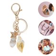 thumbnail image 3 of Unique Bargains Fashion Glow-In-The-Dark Conch Handbag Charms Orange 1 Pc, 3 of 5