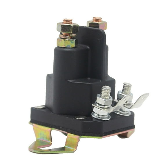 12VDC 117-1197 Starter Solenoid 4-Terminal Starter Relay Solenoid Replacement For   Timecutter Ss5000 Z4200 Ss4225 Ss4235 Zero Turn Lawn Mower Pure Copper Motors With