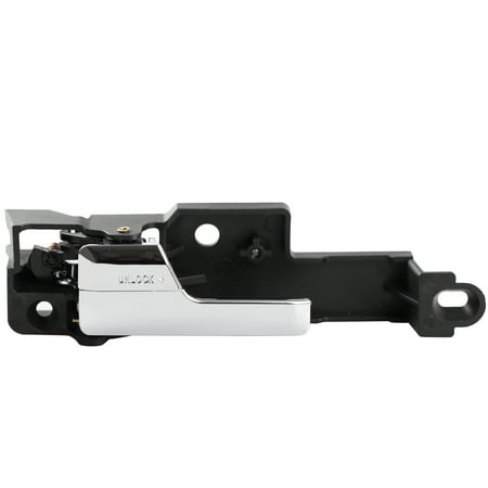 Chrome Interior Pack - BOXI Interior Front Left (Driver-Side) Chrome Door Handle For 2006-2012 Ford Fusion 2007-2012 Lincoln MKZ 2006 Lincoln Zephyr 2006-2011 Mercury Milan (Replaces 6E5Z-5422601-A, 6E5Z5422601A)