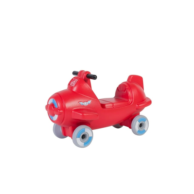 Step2 Voiture Pousse-Pousse pour Enfants Sky Rider, Jouet à Chevaucher à Propulsion par les Pieds, Pratique d'Équilibre avec 4 Roues, Piste Non Incluse, en Plastique Durable, Poids Max 50 Lb, pour Tout-Petits 2-