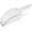 Clear-24 oz, variant on OWNTIDE Commercial Grade Polycarbonate Plastic Utility Ice Scoop, Clear, 64 oz