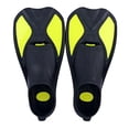 thumbnail image 6 of Ettsollp 1 Pair Plastic Diving Fins Swimming Training Fins Professional Snorkeling Flippers Short Blade Flippers Leg Strength Building Swimming Flippers for Unisex Adults, 6 of 7