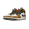 thumbnail image 2 of Jordan MENS Air Jordan 1 Mid SE "Orange Wear Away" DQ8417 071 from Stadium Goods, 2 of 8