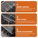 thumbnail image 3 of Luxshiny Caja Organizadora Transparente Para Cables Con Y Divisores Desmontables Para Escritorio, 3 of 8