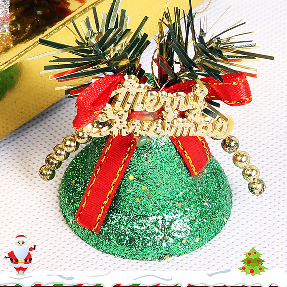 How To Make Christmas Bell For Glitter Sheet