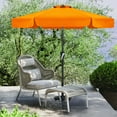 thumbnail image 7 of MASTERCANOPY 7.5ft Patio Market Umbrella with Valance, Tilt and Crank, Orange, 7 of 7