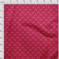 thumbnail image 3 of oneOone Cotton Poplin Fabric Floral & Flying Swan Block Print Sewing Fabric BTY 42 Inch Wide, 3 of 4