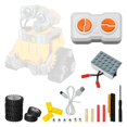 thumbnail image 1 of Remote Control Motor Power Pack Compatible with Lego 43279 Wall-E Model &ndash; Motor with Rechargeable Battery Box & Remote Controller (Batteries Not In, 1 of 6