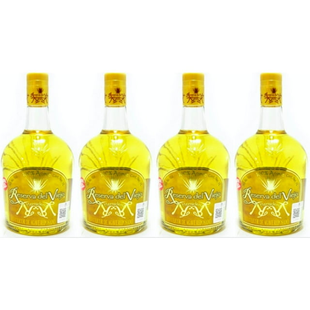 Pack de 4 Licor de Agave Reserva del Viejo Herradero Reposado 750 ml